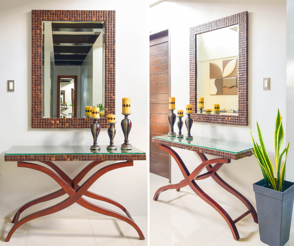 CENTURA Console Table & KINTARO Mirror